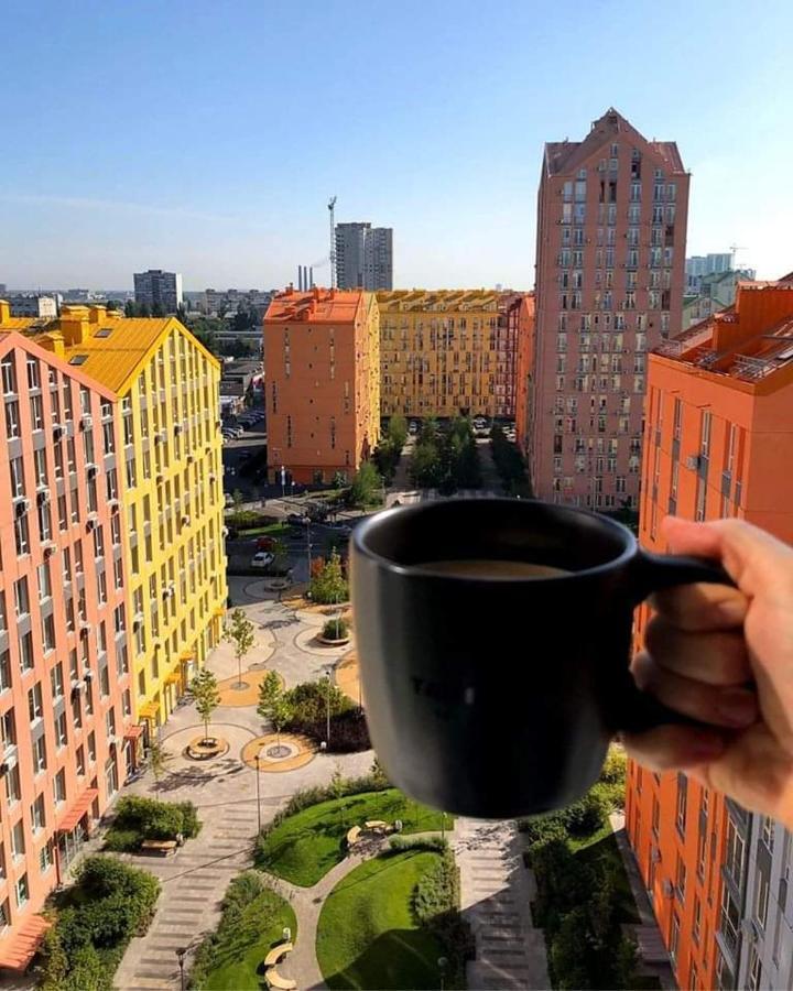 Comfortable Studio Apartments In A Secure Residential Complex Comfort Town Кт-02 Kiev Exterior foto